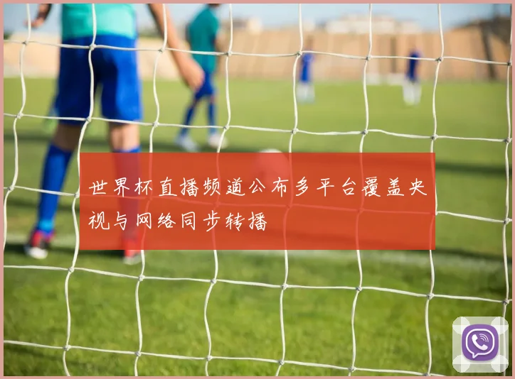 世界杯直播频道公布多平台覆盖央视与网络同步转播